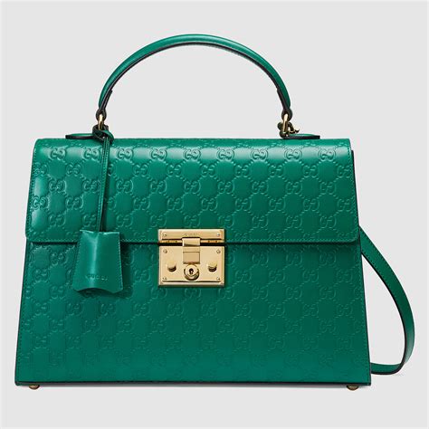 gucci green handbag|gucci handbags in green leather.